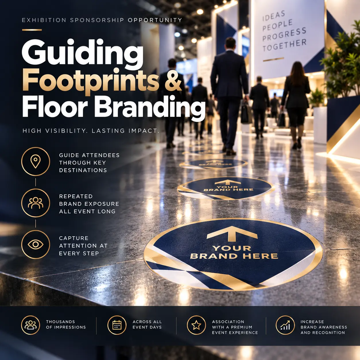 Guiding Footprints & Floor Branding sponsorship artwork